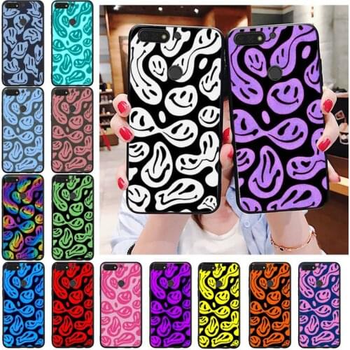Trippy Smiley Face Phone Case For Huawei Honor 10X Lite 20 7X 7A 7C 8A 8C 8X 9X 9A 9S 7S 10i 20i 20S 20lite