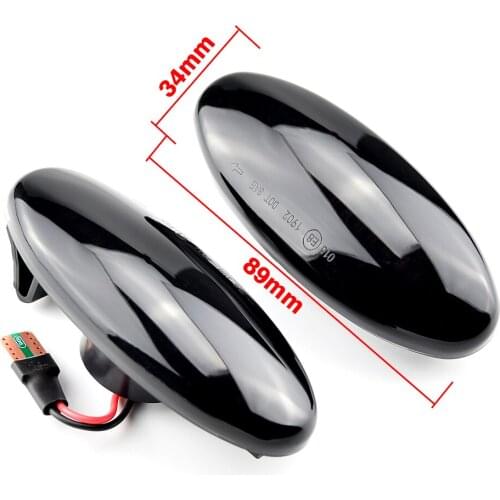 Dynamic Turn Signal Light Side Marker Lamp For Nissan Navara D22 NP300 1998-05 Datsun Frontier Fiera PickUp Terrano Skystar