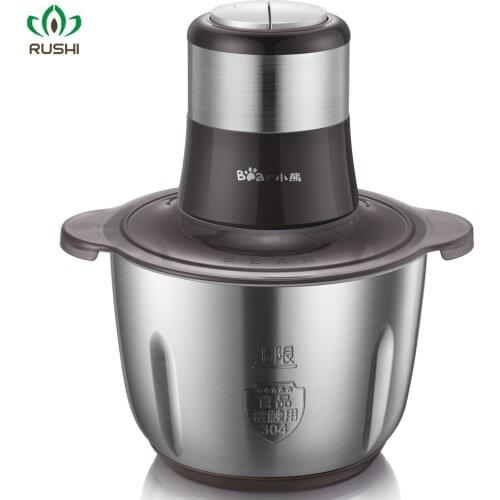 Kitchen Big Food Processor Mixer Grinder Stainless Steel Vegetable Cutter Electric Slicer Fleischwolf Kitchen Supplies