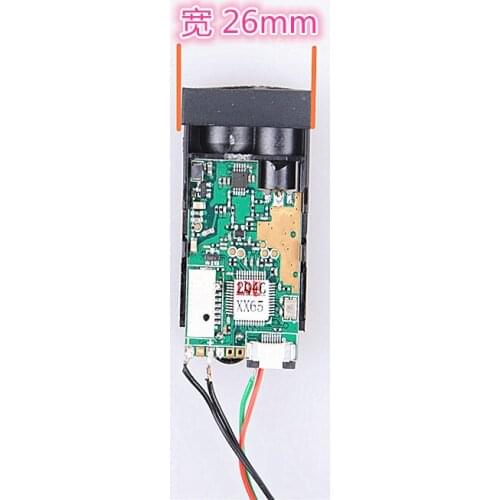 Laser Rangefinder Sensor 50m Module Secondary Development Protocol Serial Port TTL Level to RS232 Belt Development