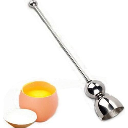 2021 New Stainless Egg Topper Egg Cracker Snipper Kitchen Tool Steel Cutter Opener Scissor Clipper Shell Boiled Cooked Cracke