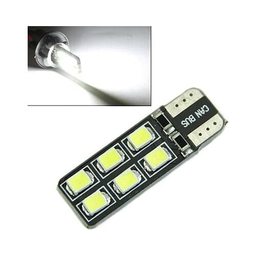 New Clearance Lights Bulbs Power Universa T10 W5W LED Canbus 12 SMD 2835 Light Source DC 12V Clearance Lights Bulbs