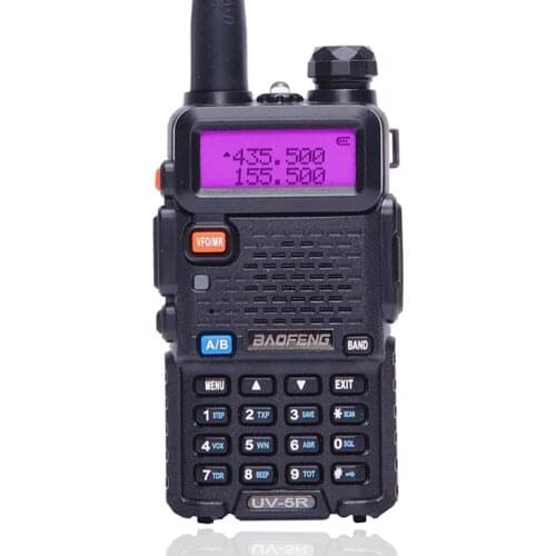 BAOFENG UV-5R 5W 10Km Walkie Talkie Dual Band Radio 136-174Mhz & 400-520MHz Handheld Two Way CB Radio UV5R (Black/Camouflage)
