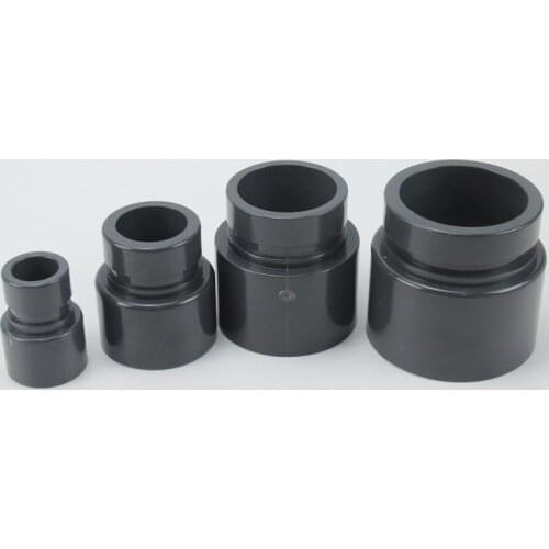 UPVC Coupling Adaptor PVC Plastic Copy Forest Joint for Water Treatment Pipe Connection System Adapter 1 Pcs