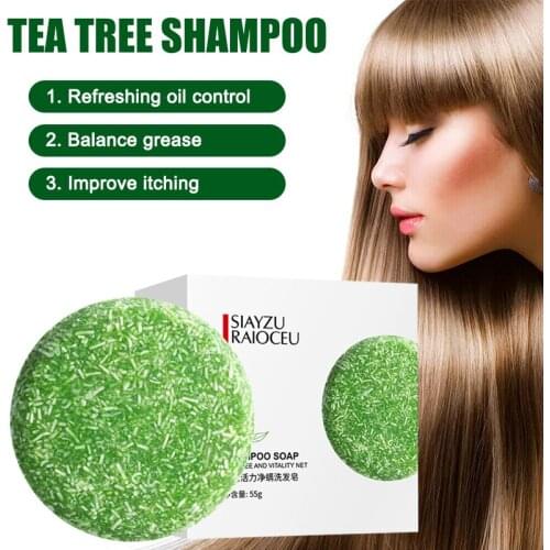 Hair Darkening Shampoo Bar Repair Essence Cleansing Remove Mite Oil Control Shampoo Soap WH998