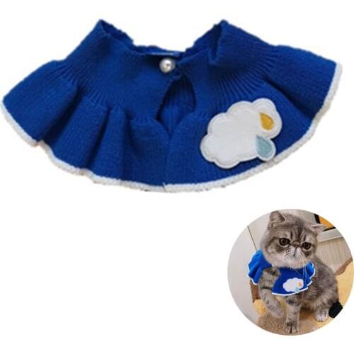 1pcs Pet Dog Cat Bibs Dog Bandana Bibs Scarf Sweet Collars For Small Dogs Neckerchief Bib Pets Dogs Cats Accessories