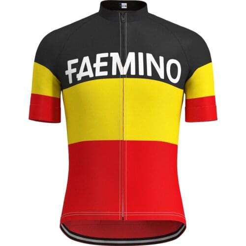 1962 Competition Italy FAEMINO Team Man Retro Cycling Jersey Short Sleeves Clothing Triathlon Mtb Jersey maillot ciclismo hombre