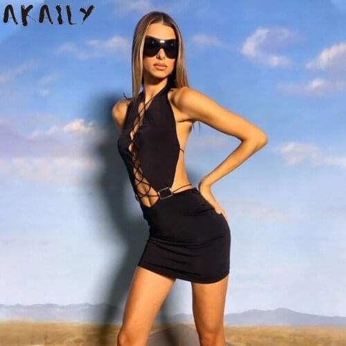 Akaily Fashion Tight Dresses