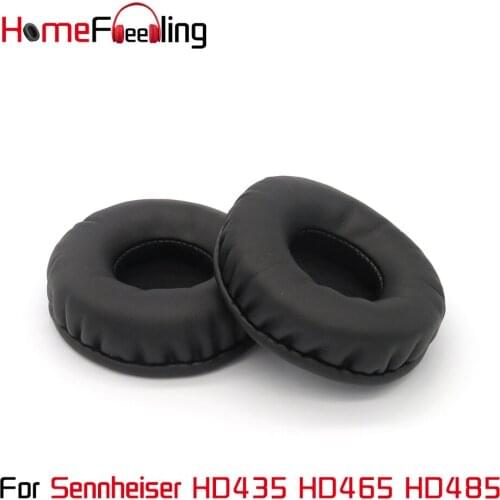 Homefeeling Ear Pads for Sennheiser HD435 HD465 HD485 Headphones Super Soft Velour Sheepskin Leather Ear Cushions Replacement