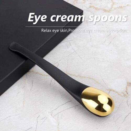 Eye Cream Applicator Anti Wrinkle Eye Massager Stick Facial Mask Mixing Brush Essence Mixing Metal Spatula Care Eye Care Tools