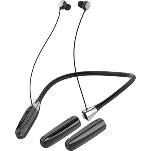 200h Playback Earphone Bluetooth In-Ear Wireless Headphones Magnetic Waterproof Sports Headset 32G RAM Earbuds Removable Battery