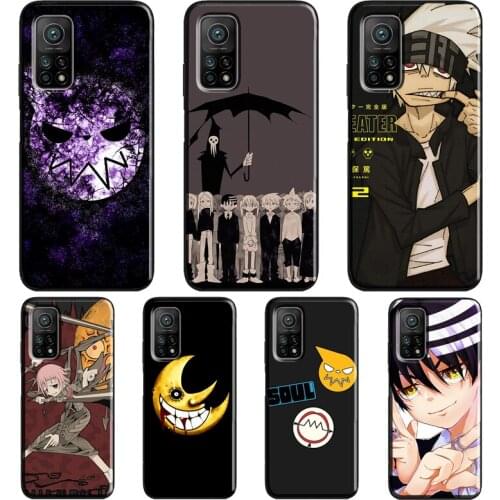 Anime Soul Eater For Xiaomi Mi 10T 9T Pro 9 10 Lite Mi 11 Lite Ultra Case For POCO X3 Pro M3 F1 F2 F3 Cover