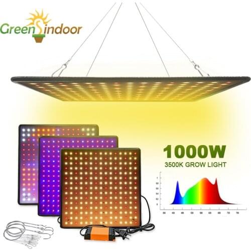Phytolamp For Plants 1000W LED Grow Light 3500K Full Spectrum for Greenhouse Indoor Plant Veg and Flower Grow Tent Flower Light