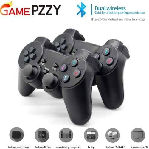 Players 2.4G Wireless Game Gamepad Controller For Android TV gameBox For PC Joysticks Suitable for game console 4 player game