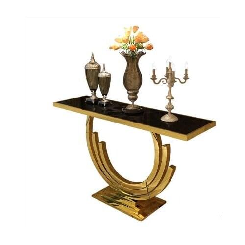 Classic stainless steel gilt rack. Modern living room decorated with plant flower stand
