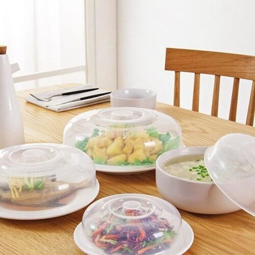 Fresh-keeping Cover Bowl Cover Plate Cover Microwave Oven Inner Heating Cover Insulation Cover With Foldable Microwave