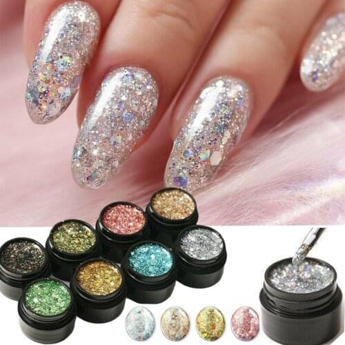 Nail Art Lasting Shiny 5ml Platinum Gel Gel Nail Polish Gel Soak UV Gel Nail Polish