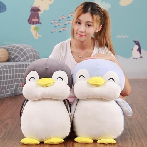 One piece middle size soft penguin toy lovely fat penguin doll gift about 45cm 2662