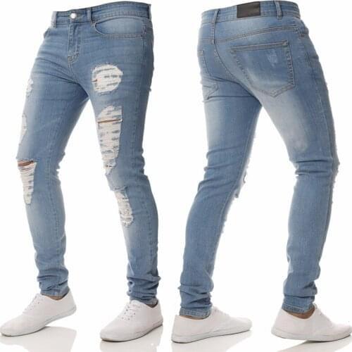 Naiveroo Ripped Jeans For Men