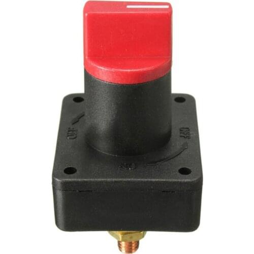 Battery Switch Power Disconnect Switch Rotary Isolator Cut OFF Switch for Car Boat Marine Van Truck Rv ATV Caravan (Type J 1pcs)