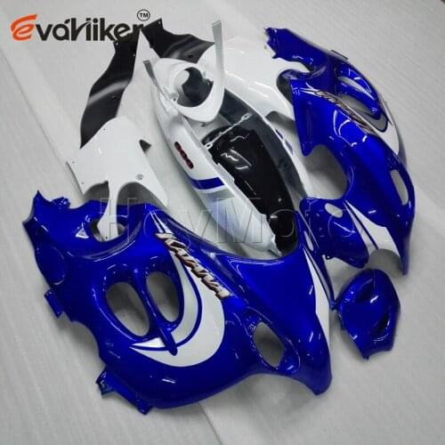 Full fairing kits for GSX600F 2003 2004 2005 2006 Katana blue white GSX 600F 03 04 05 06 motorcycle panels Body Kit H3