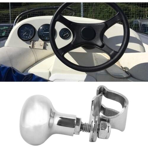 Handle Ball Assisted Steering Wheel Grip Knob Turning Helper Suitable For 3/4in Diameter Or 1in Boat Steering Wheels