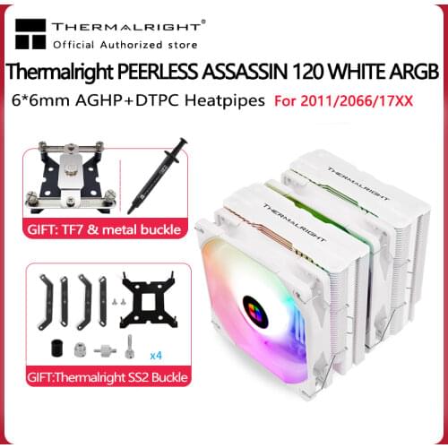 Thermalright PA120 Super Double Assassin AGHP Inverse Gravity Heat Pipe Radiator 6 Heat Pipe Double Towers Double Platform Full