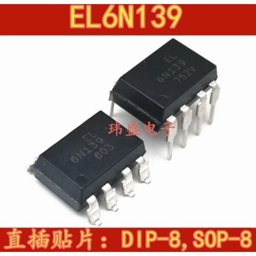 10pcs EL6N139 DIP-8 6N139 SOP-8