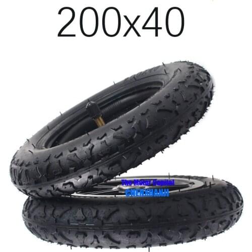 2019 Hot Sale Good Reputation 200x40 Inner and Outer Tyre or Wheel Fit for Folding Bicycle Scooter Car Motorcycle Babys Car
