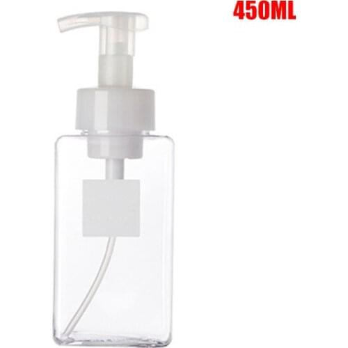 250ml/450ml/650ml Foam Pumps Bottle Manually Press Soap Foaming Mousses Liquid Dispensers Household CLH@8