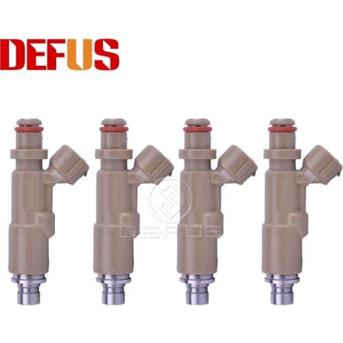 4pcs Fuel Injector For Land Cruiser RZJ90 195 3RZ HILUX High Quality Car Engine Nozzle Injection Valve 23250-75090 23209-75090
