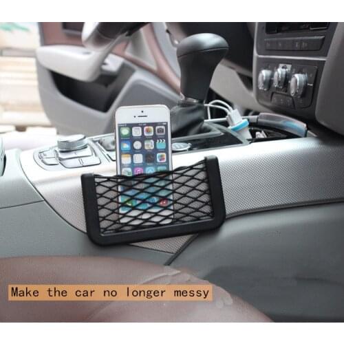 Car Net Bag Phone Holder Storage Pocket Organizer For UAZ 31512 3153 3159 3162 Simbir 469 Hunter Patriot Accessories