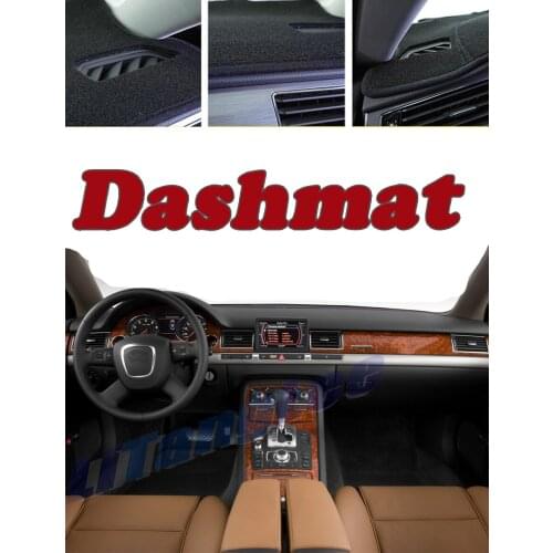 Car DashMat Cover Sun Protection Carpet Anti Slide Pad For Audi A8L D3 4E 2002~2009 Insulated Dash Mat