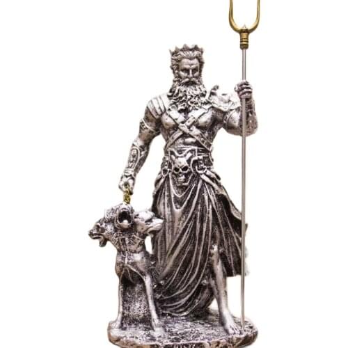 Trinket Sculpture Miniature Poseidon Hades Athena Greek Roman Mythology Legend Zeus Souvenir Home Decor