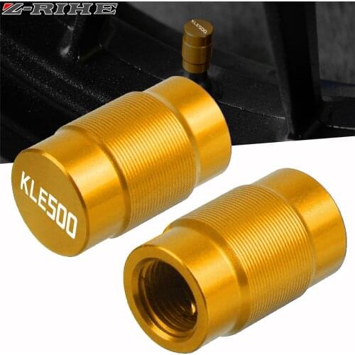 For kawasaki KLE 500 KLE500 1991-2007 1992 1993 1994 - 1996 Motorcycle Accessorie Wheel Tire Valve Stem Caps CNC Airtight Covers