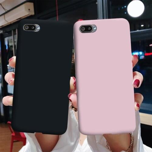 For Realme C2 Case 6.1inch Soft TPU Shockproof Phone Back Cover for OPPO Realme C2 RMX1941 C 2 RealmeC2 A1k A1 K CPH1923 Cases