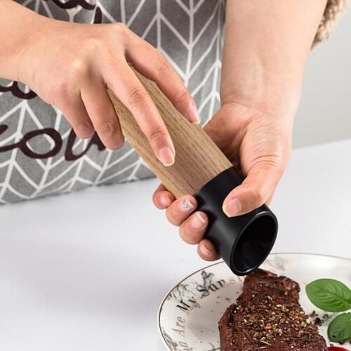 Pepper Grinder Salt Pepper Grinder Set Handheld Seasoning Grinder Bottle Mill For Herb Pepper Spice Kitchen Grinding Gadgets