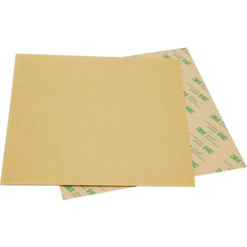 254*254*0.3mm 10inch PEI 3M 468p adhesive build surface high temperature resistance hotbed cold beating film for 3d printer part