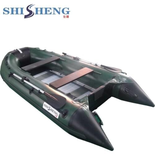 Inflatable boat manufacture factory rowing boat with keel For Sale