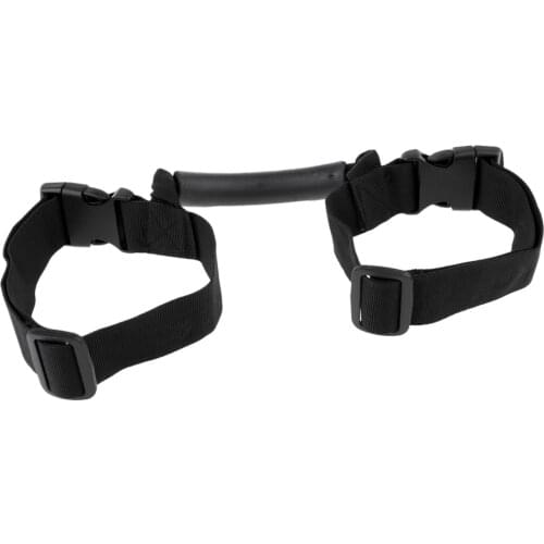 Nylon Adjustable Scuba Diving Tank Air Cylinder Strap Carrier With Shoulder Strap Heavy Duty Webbing Dive Tank Carrier Black