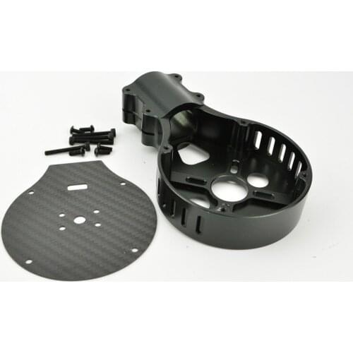 Aluminum alloy 30mm motor base carbon tube fixed motor base connector bracket base for RC factory uav