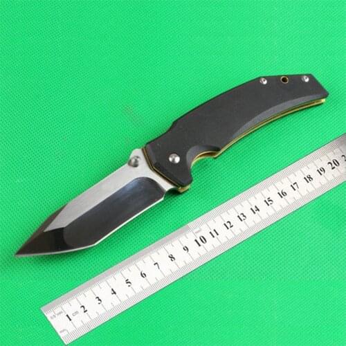 Outdoor folding knife a sharp knife camping knife defense tools G10 handle Set of phnom penh