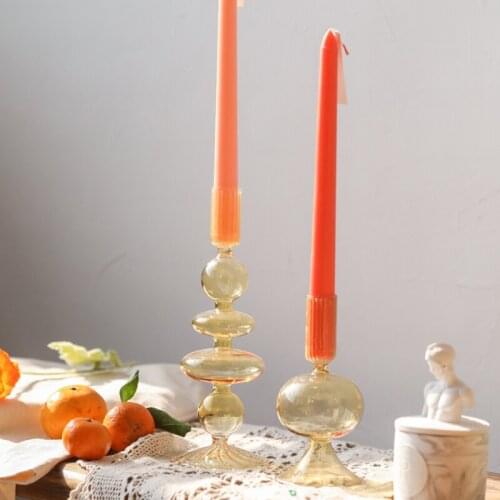 Candle Holders for Home Decor Glass Table Candelabra Candlestick Candlestick Holder