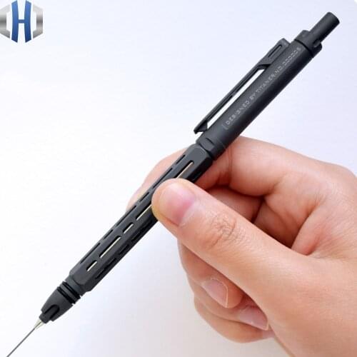 Presale Titanium Alloy Automatic Pencil Student Continuous Lead 0.5 Low Center Of Gravity Correction Grip 0.7 Drawing EDC