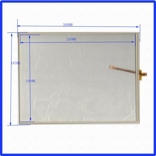 ZhiYuSun POST 12.1 inch touch screen for PIONEER 260*197 NEW GLASS for GPS touch free shipping 260*197mm