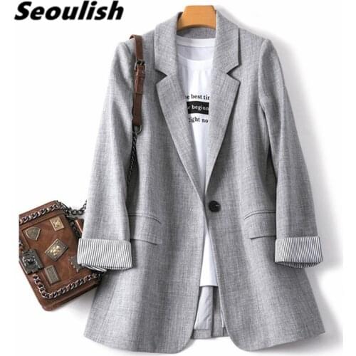Женские пиджаки Seoulish China At AliExpress