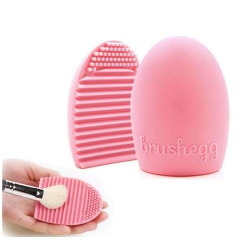 Makeup Wash Brush Silica Glove Scrubber Board Cosmetic Cleaning Tools Made beauty makeup brushes Brush egg Clean brushes