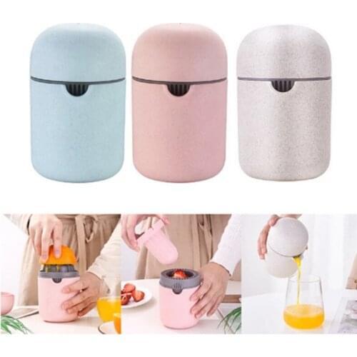 Hand juicer Citrus Orange Squeezer Lid Rotation Press Simple Mini Household Orange Juice Fruit Anti-Slip Reamer Grapefruit 2021