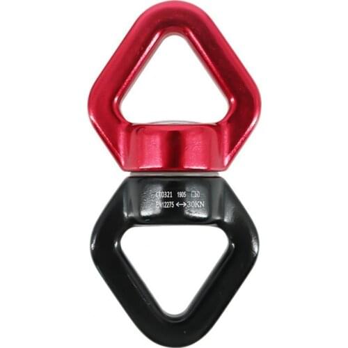 30KN Rope Swivel Rotational Device for Aerial Silks Dance Yoga Swing Hammock Climbing Carabiner Swivel Connector