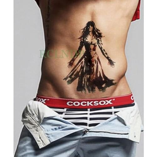 Waterproof Temporary Tattoo Sticker X-Men Marvel Girl Jean Grey Body Art Fake Tatto Flash Tatoo Tatouage Leg Arm for Women Men
